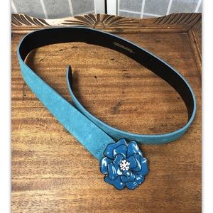 Express, Woman’s, Belt,turquoise,leather, size M.: